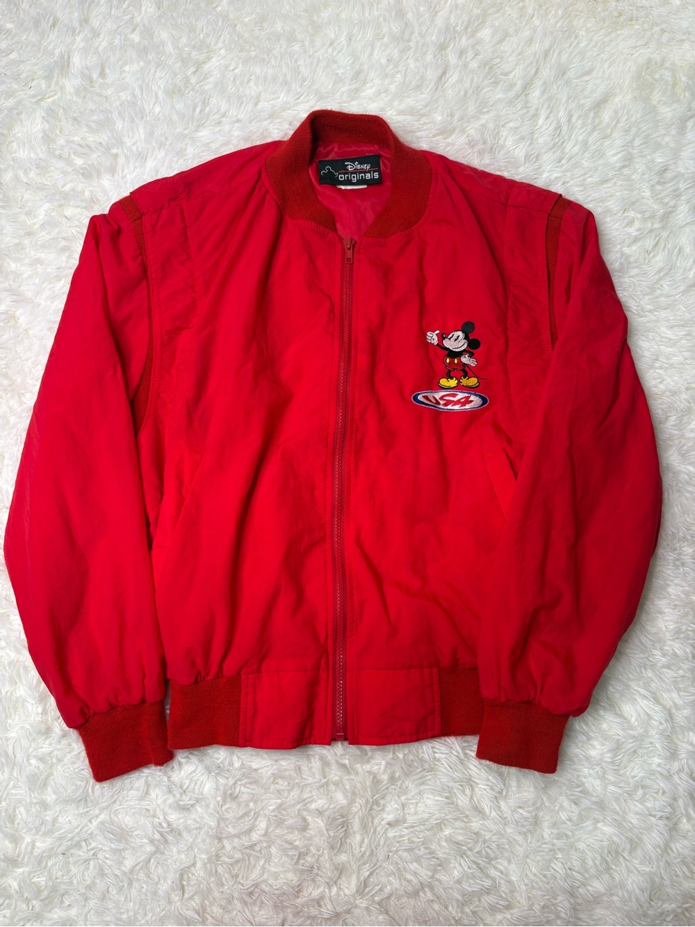 Vintage Disney Mickey Mouse USA bomber jacket, unisex size small - Picture 3 of 15